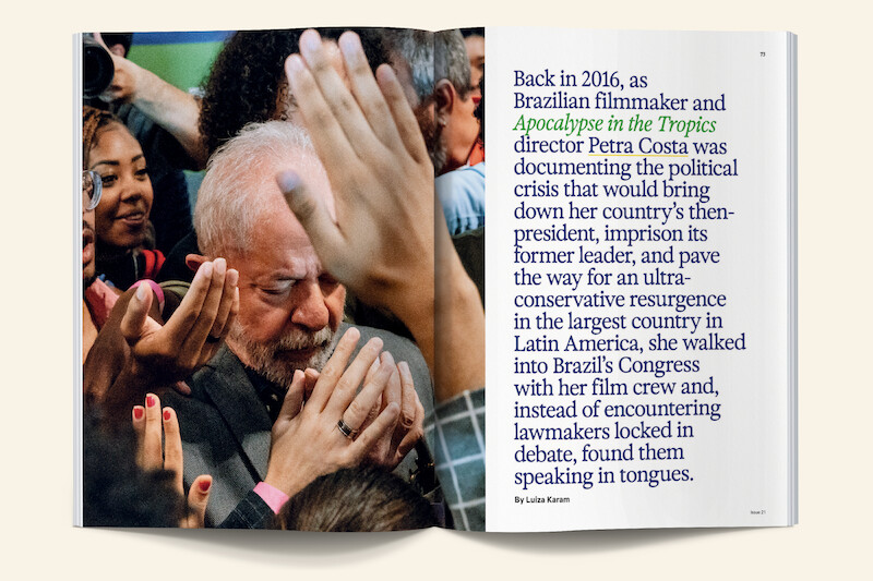 Issue spread for Apocalypse in the Tropics