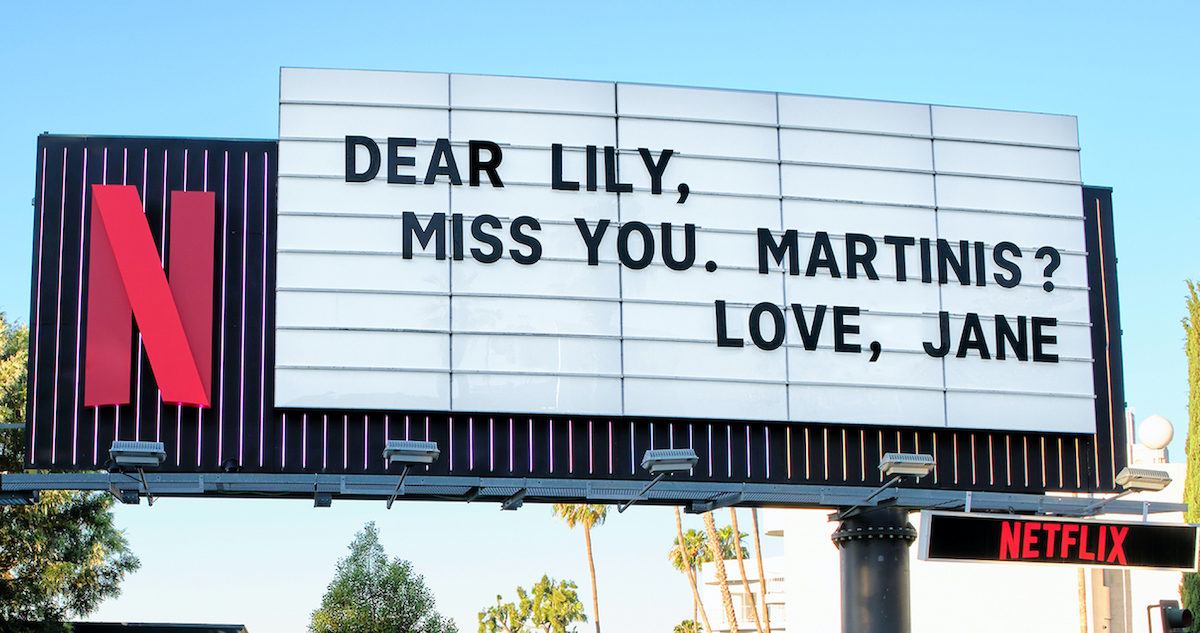 ‘Grace and Frankie’ Sunset marquee