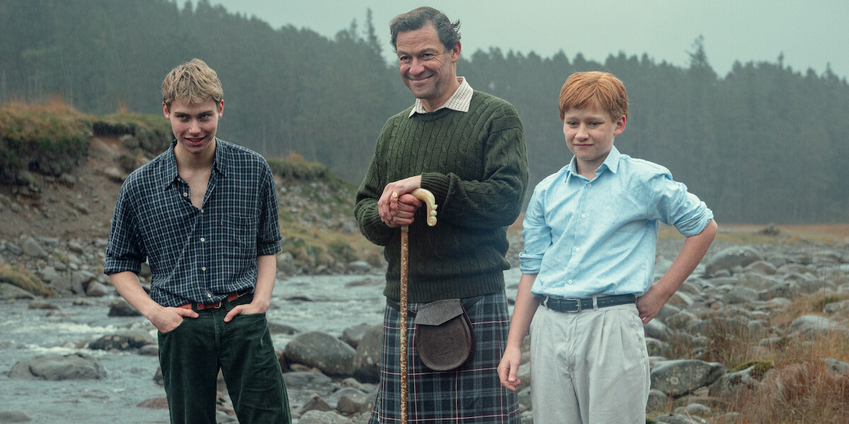 Fflyn Edwards as Prince Harry in ‘The Crown’ Season 6