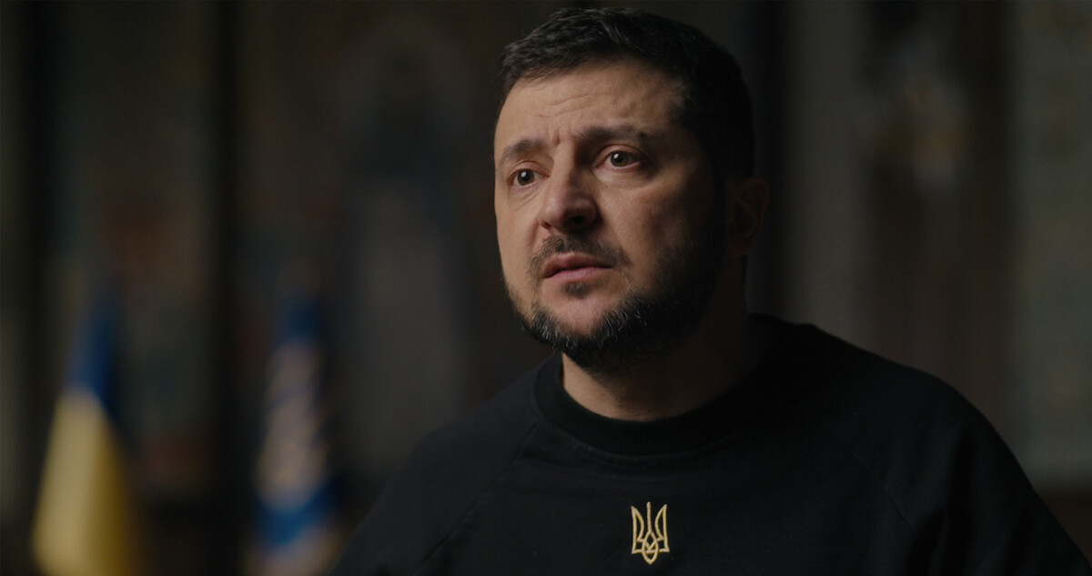 Volodymyr Zelenskyy in 'Turning Point: The Bomb and the Cold War'