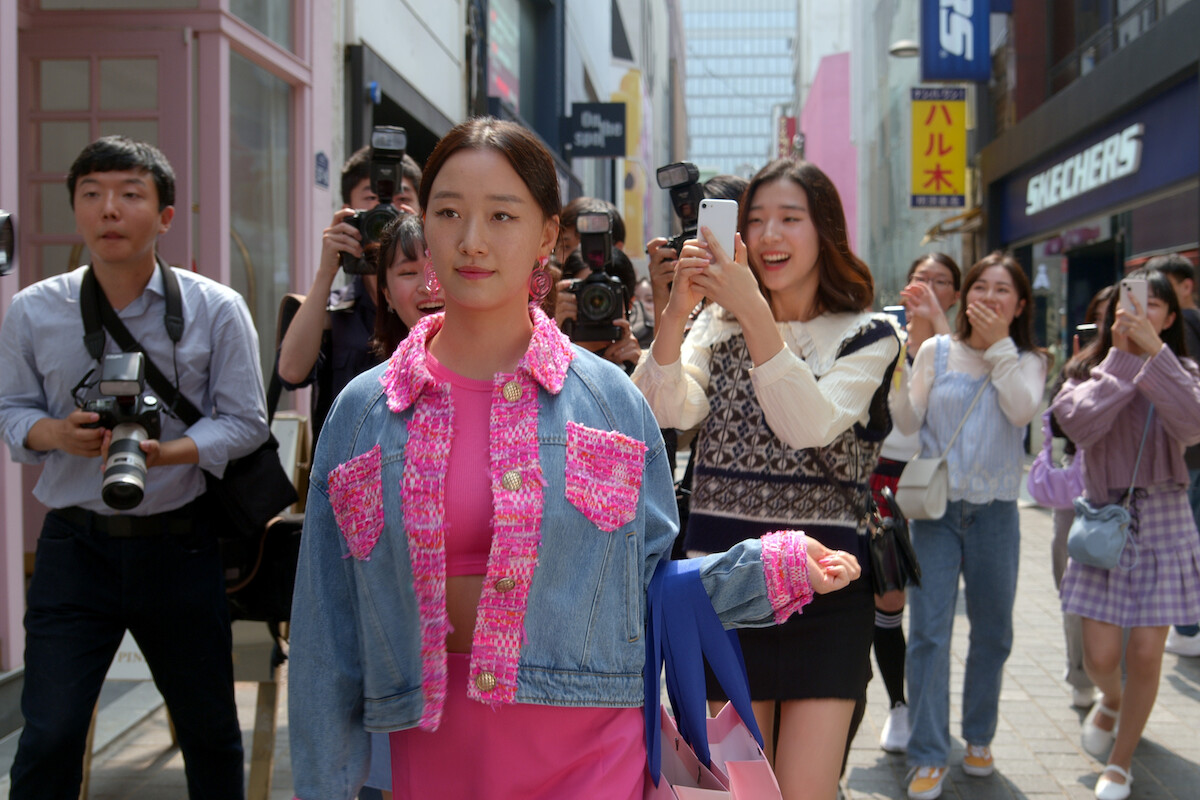 Gia Kim shopping in Seoul on ‘XO, Kitty’