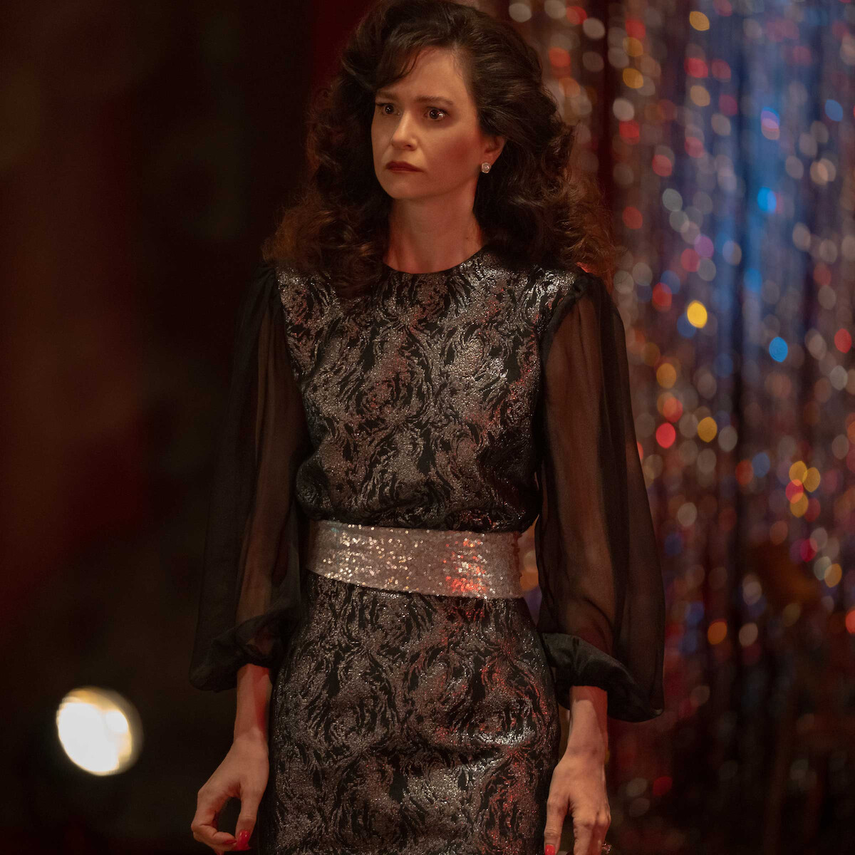 Katherine Waterston as Nancy Falconer in ‘Fear Street: Prom Queen.’