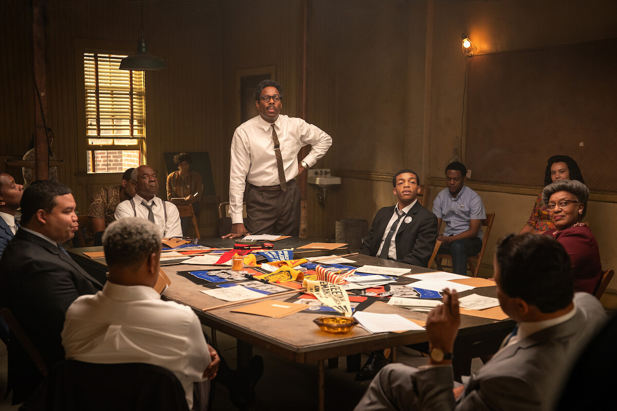 Frank Harts as Jim Farmer, Glynn Turman as A Philip Randolph, Colman Domingo as Bayard Rustin, Maxwell Whittington-Cooper as John Lewis, Melissa Rakiro as Yvette, and CCH Pounder as Dr. Anna Hedgeman.