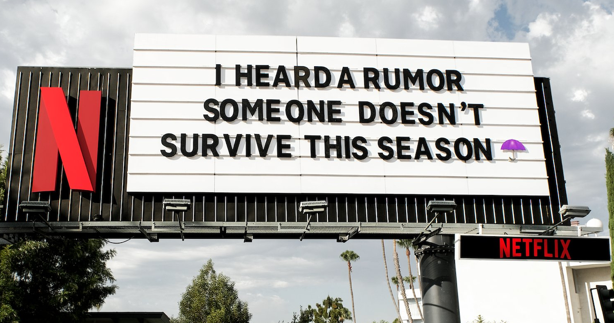 ‘The Umbrella Academy’ Sunset marquee