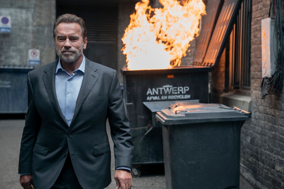  Arnold Schwarzenegger as Luke Brunner in ‘FUBAR.’  