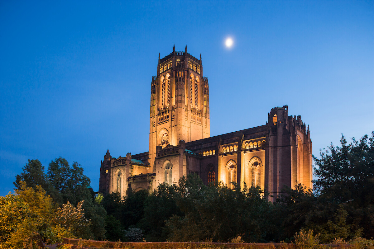 Liverpool Cathedral, a filming location for 'Peaky Blinders'