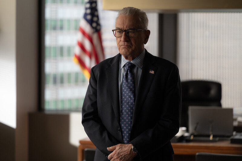Robert De Niro as George Mullen in 'Zero Day'