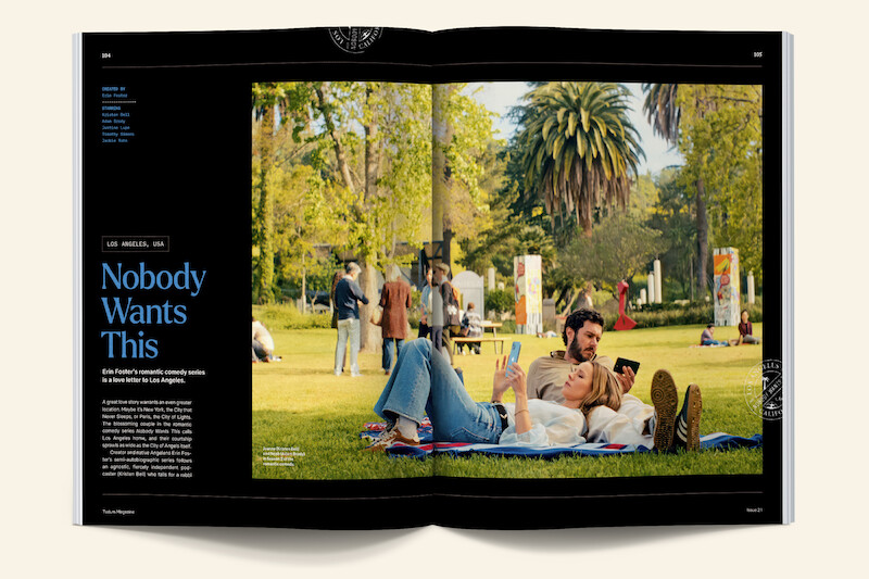 Issue spread of the locations of Nobody Wants This