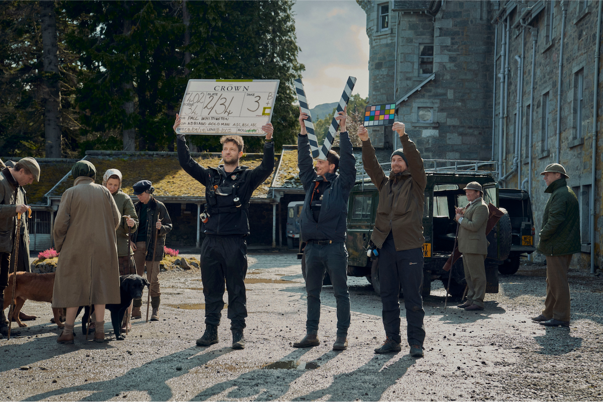 3 members of the crew that worked on ‘The Crown’