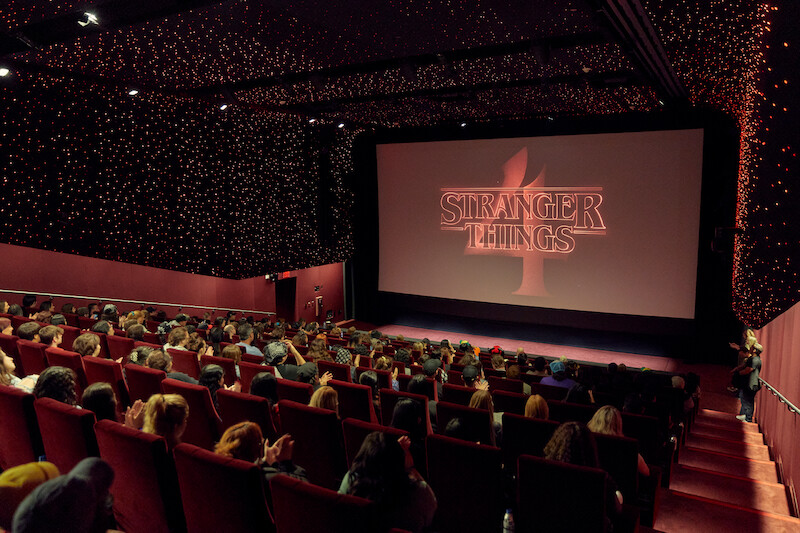 A full house at the Tudum Theater in Los Angeles