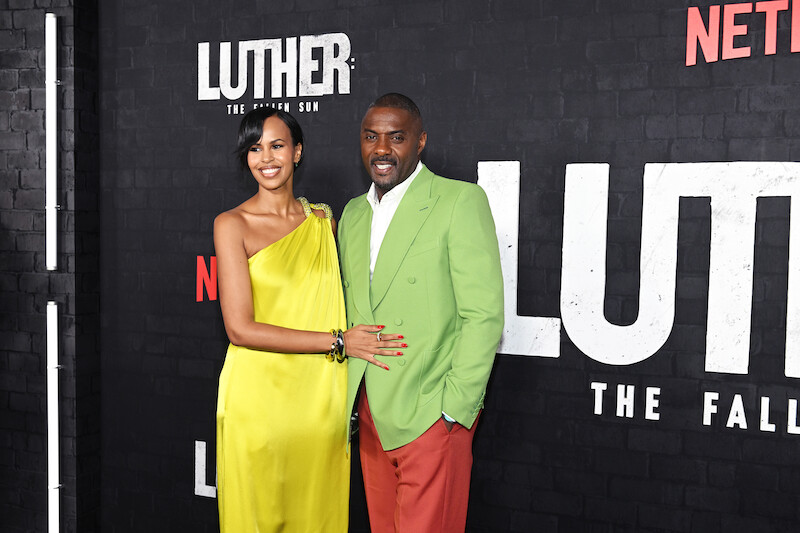 Sabrina Elba and Idris Elba attend the US premiere of Luther: The Fallen Sun in New York City.