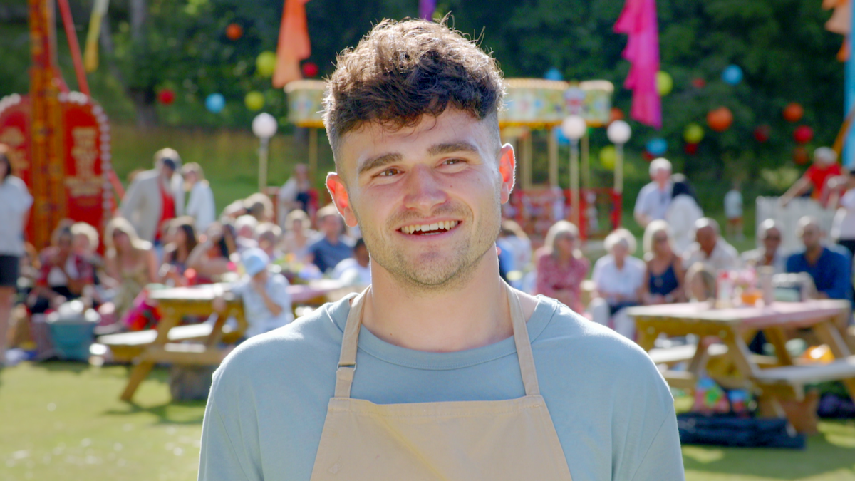 Matty after winning ‘The Great British Baking Show’
