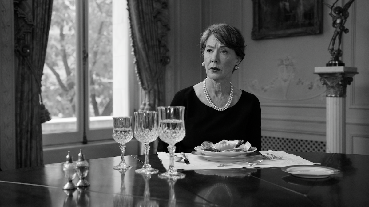 Ann Cusak as Mrs. Greenleaf in ‘Ripley’