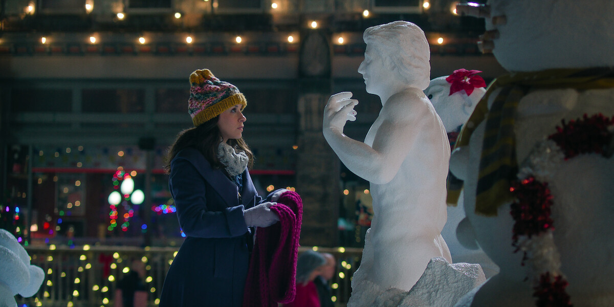 Lacey Chabert as Kathy Barrett in ‘Hot Frosty.’