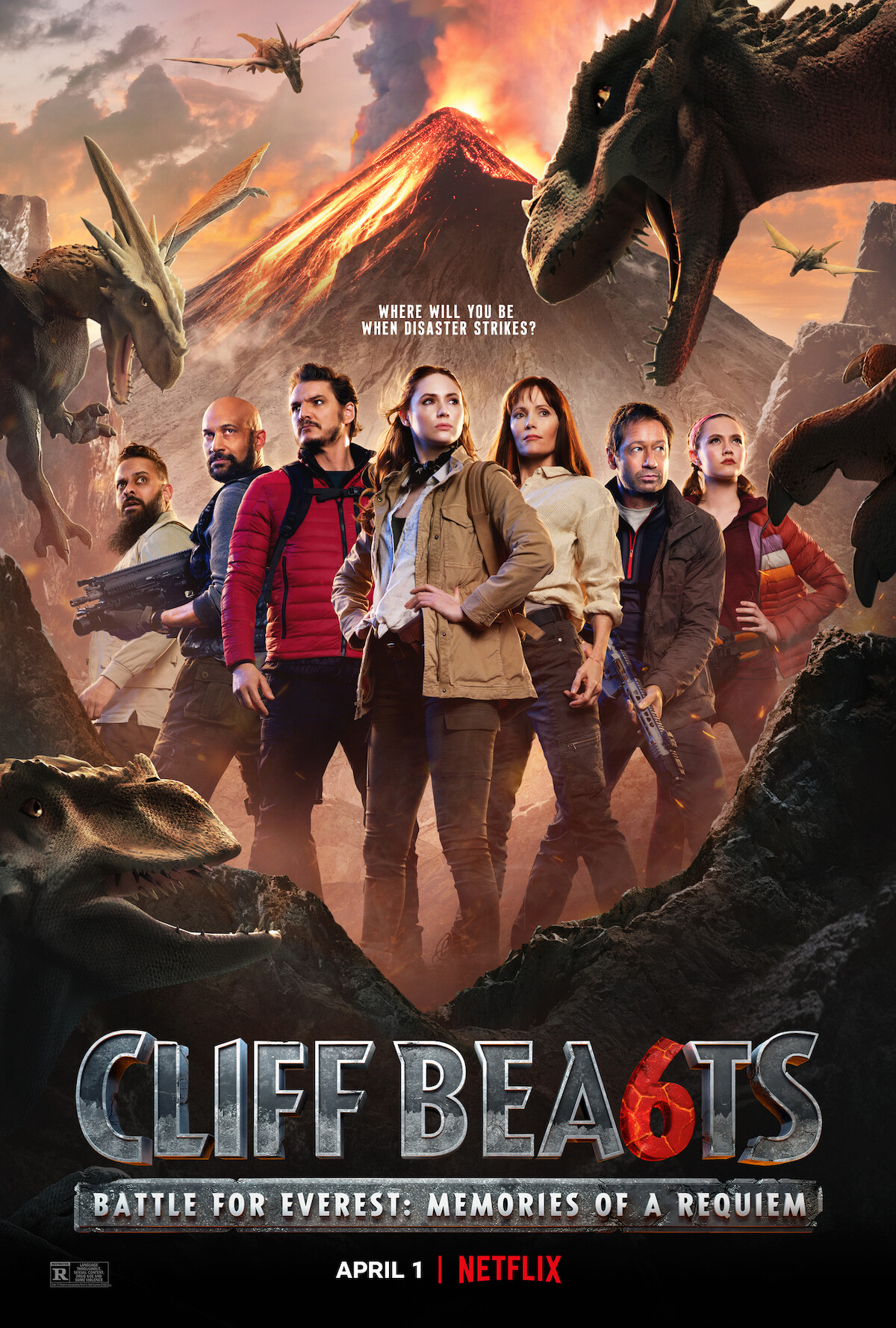‘Cliff Beasts’ Franchise Poster Series 1-6 