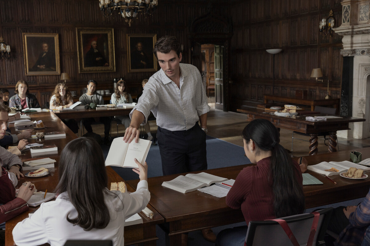 Corey Mylchreest as Jamie in ‘My Oxford Year’