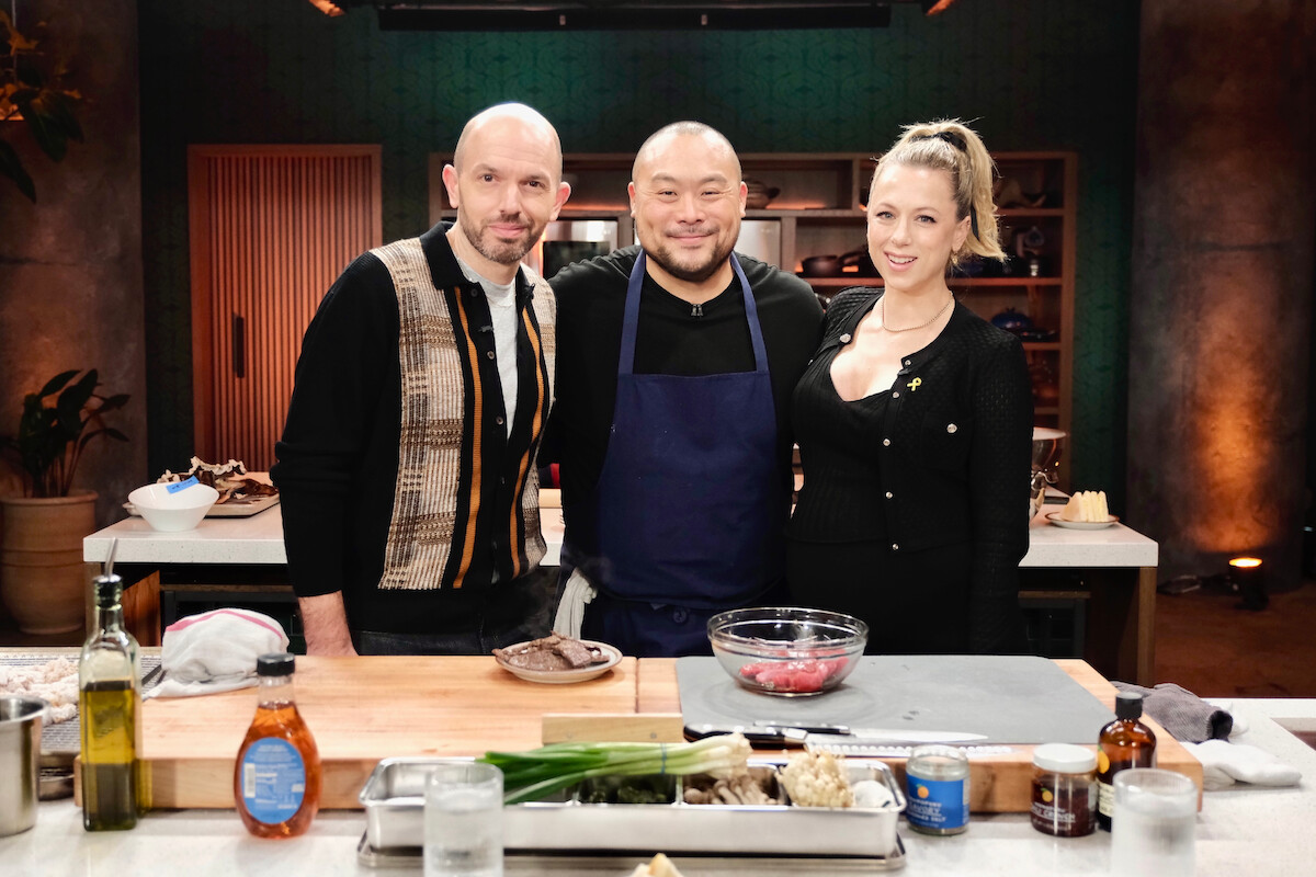 Paul Scheer, David Chang, and Iliza Shlesinger.