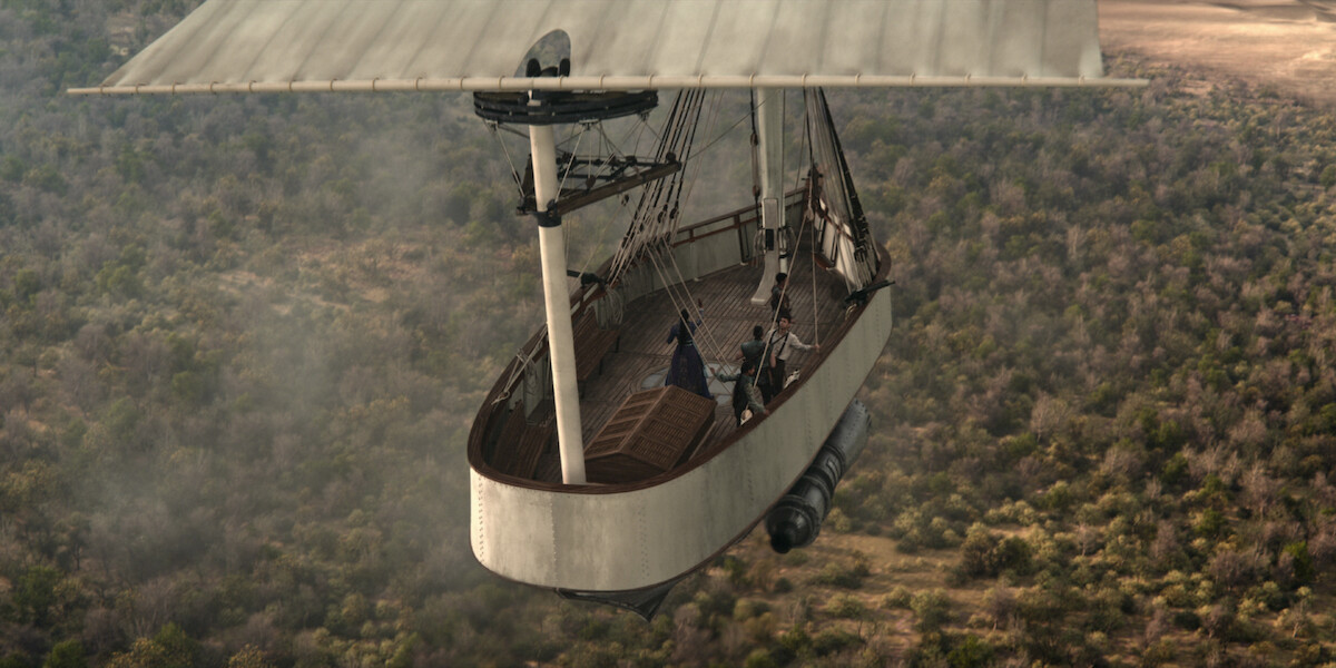 The privateer ship the Hummingbird in Shadow and Bone Season 2
