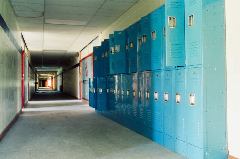 Empty hallways at The Academy at Ivy Ridge.