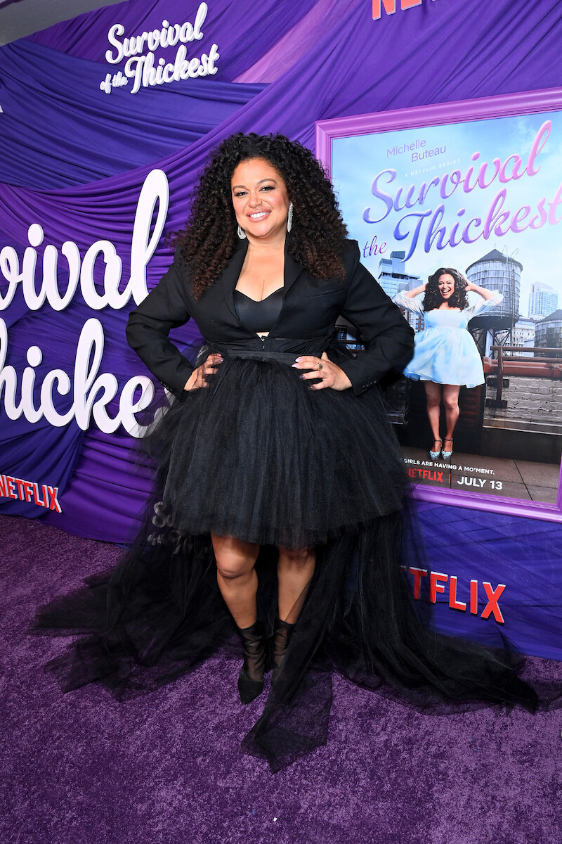 Michelle Buteau attends the Netflix New York Special Screening of Survival Of The Thickest at Metrograph on July 11, 2023 in New York City. 