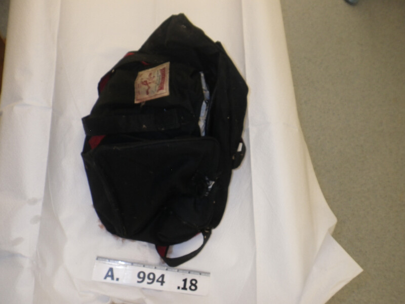 Inline Gallery 3, Image 1: The black duffel bag found along I-75 on October 10th. - ‘Unsolved Mysteries’ Volume 3: Where Is Tammy Williams? Evidence photos