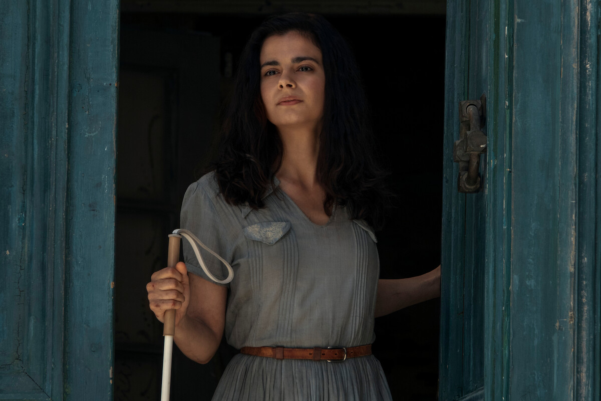 Aria Mia Loberti as Marie-Laure in Episode 1 of All the Light We Cannot See.