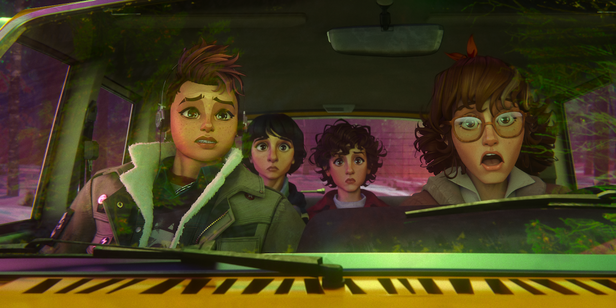 Nikki and Mrs. Baxter in ‘Stranger Things: Tales From ‘85’