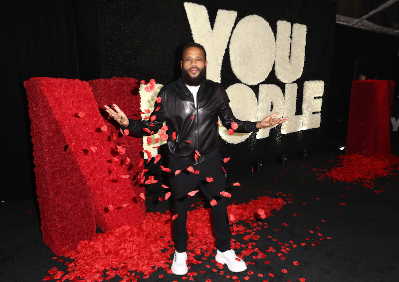 Anthony Anderson at the Los Angeles Premiere of "You People."