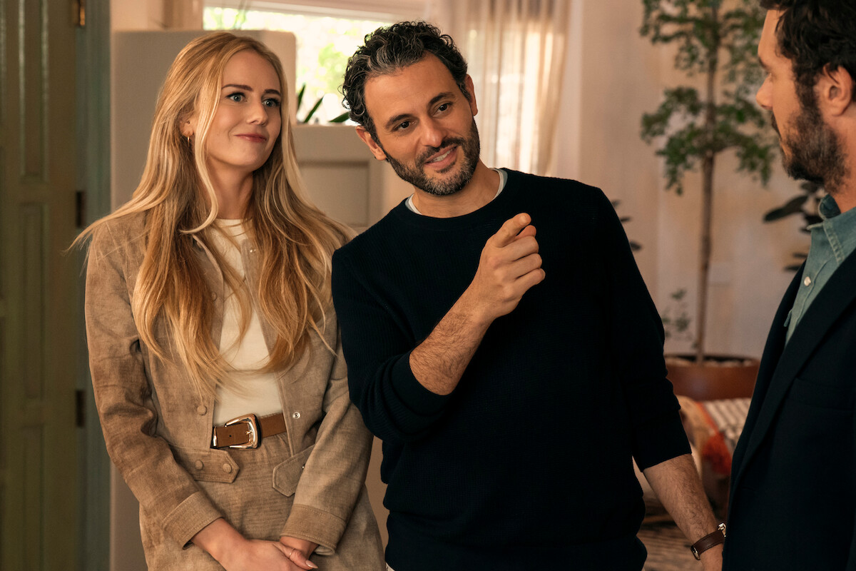 Justine Lupe as Morgan and Arian Moayed as Andy in ‘Nobody Wants This’ Season 2.