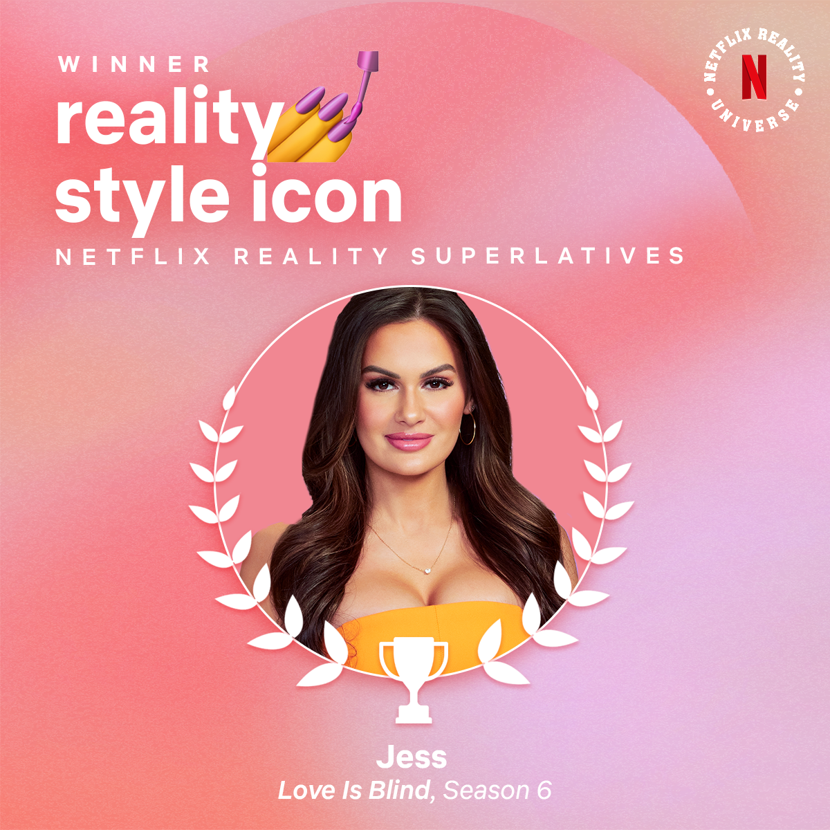 Reality Style Icon Winner: Jess