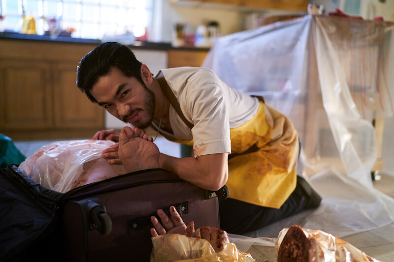 Justin Chien as Charles Sun in episode 102 of The Brothers Sun.