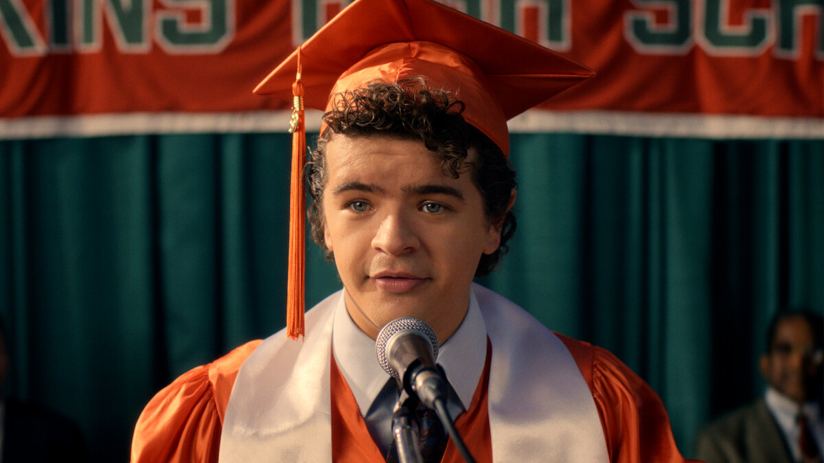 Gaten Matarazzo as Dustin in 'Stranger Things 5'