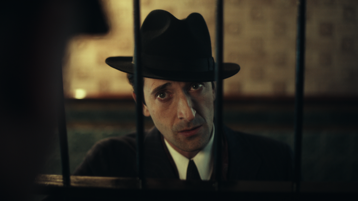 Adrien Brody as Luca Changretta in 'Peaky Blinders'.