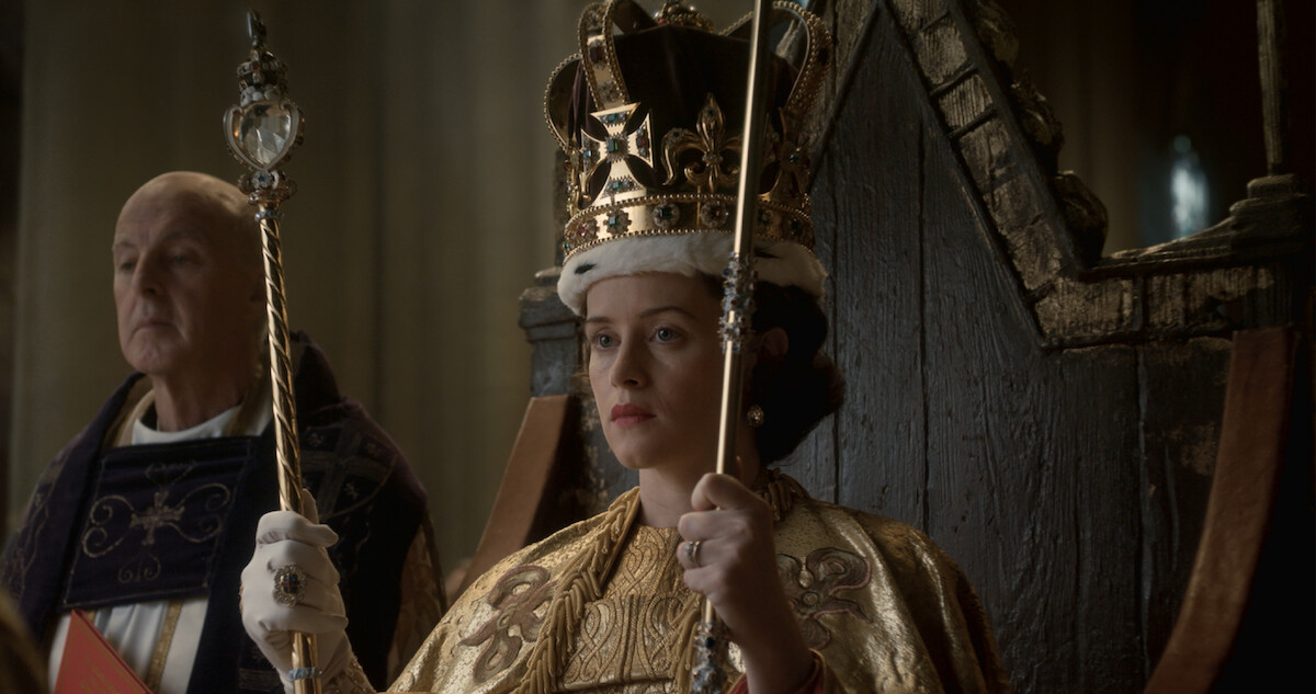 Elizabeth is crowned queen