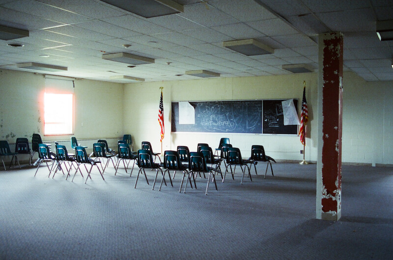 An empty room at Ivy Ridge. 