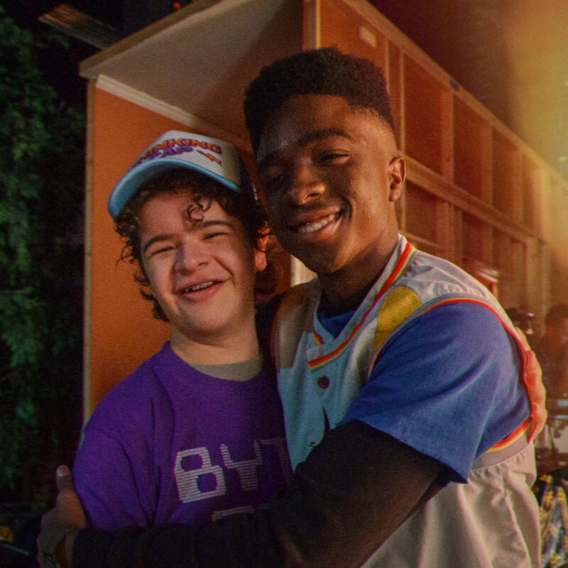 Dustin and Lucas