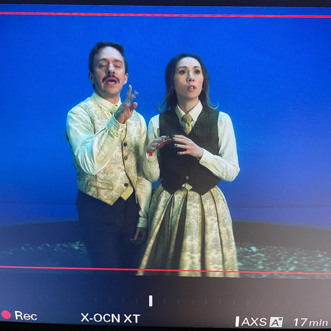 Caitlin Reilly and Max Jenkins as the Sprites in ‘Dead Boy Detectives.’