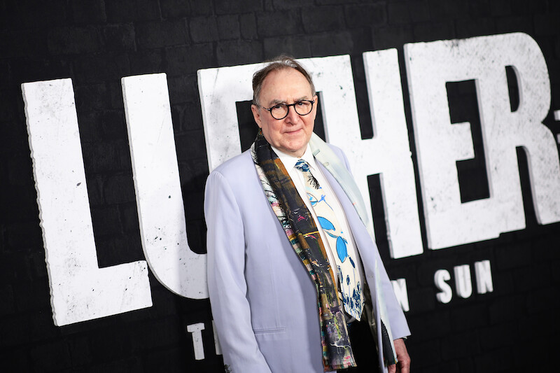 Dermot Crowley attends the US premiere of Luther: The Fallen Sun in New York City.