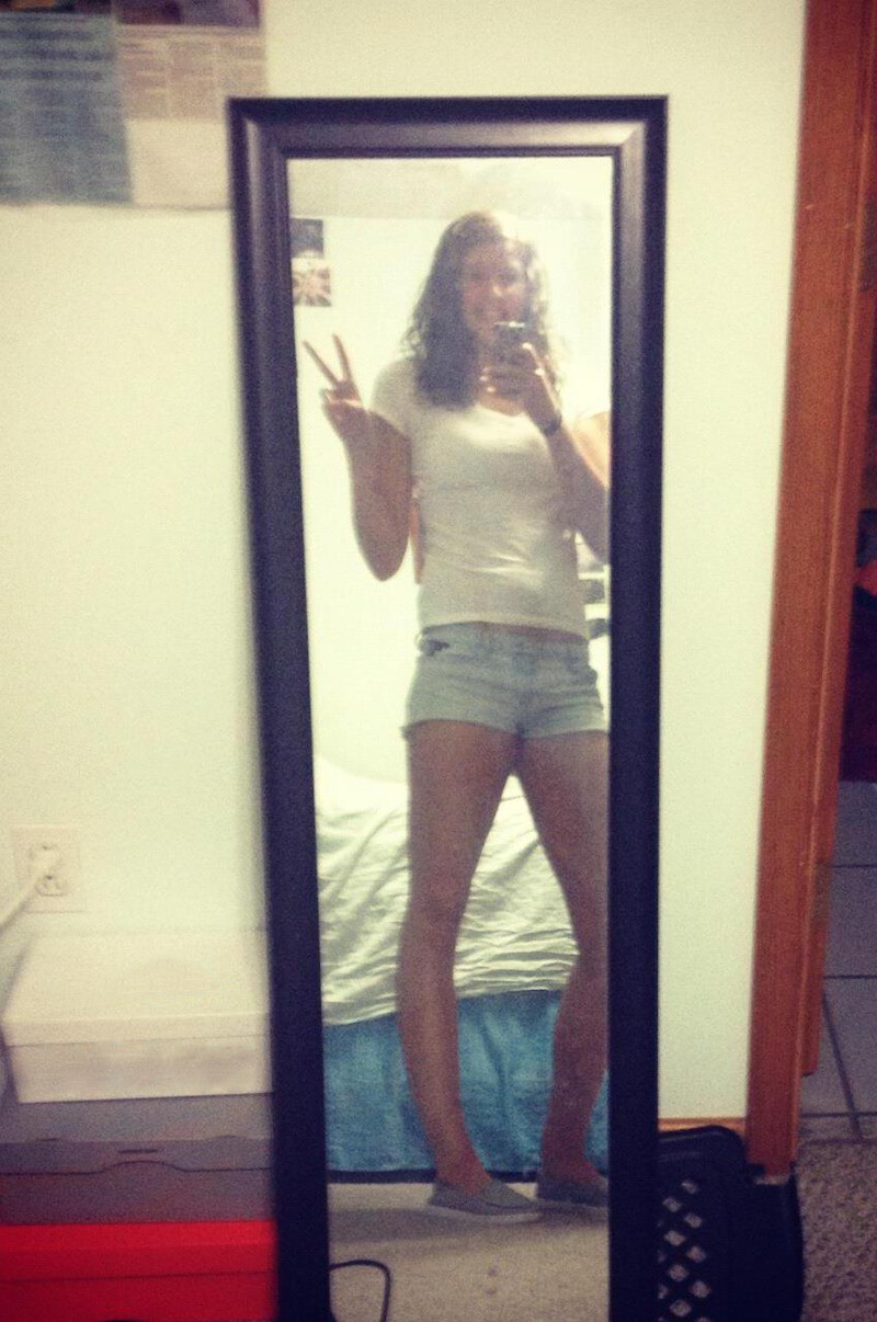 Tiffany was wearing jean shorts on the night she died. - Photos of Tiffany Valiante