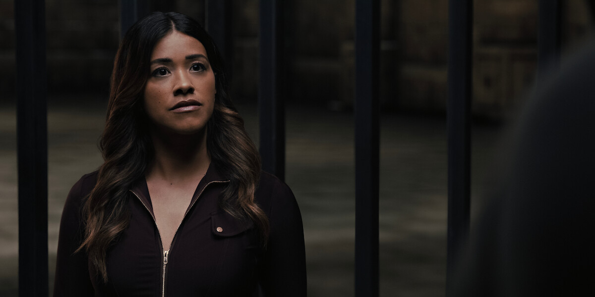 Gina Rodriguez as Nora Torrez in ‘Spy Kids: Armageddon.’ 