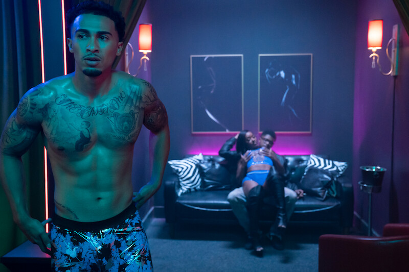 Xavier Smalls as Angel in 'Beauty in Black'.