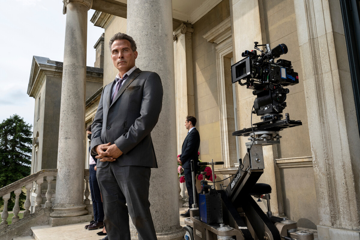 Rufus Sewell as Hal Wyler in ‘The Diplomat’ Season1.