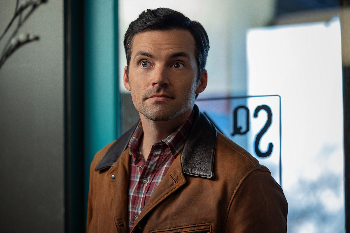Ian Harding as Logan in ‘Our Little Secret’