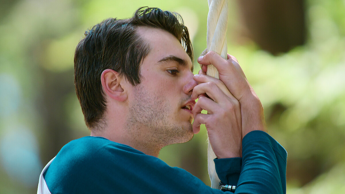 Trey Plutnicki during a challenge.