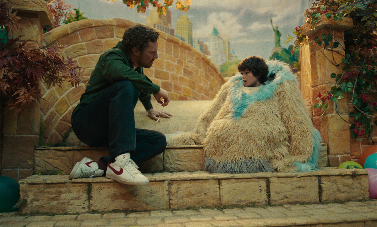 Benedict Cumberbatch as Vincent and Ivan Howe as Edgar in ‘Eric’.