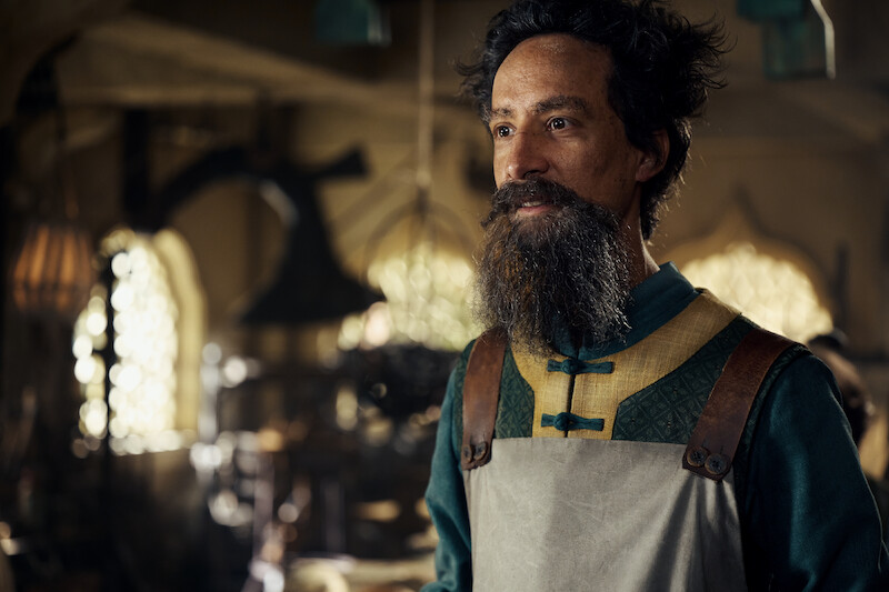 Danny Pudi as The Mechanist in season 1 of 'Avatar: The Last Airbender'