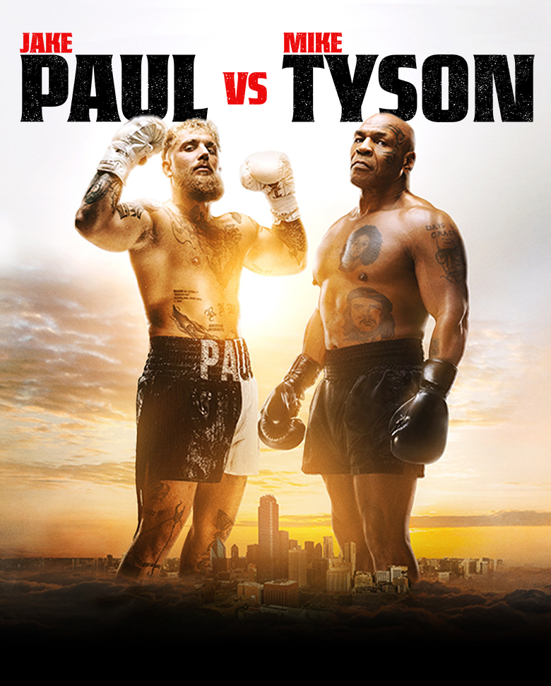Jake Paul and Mike Tyson