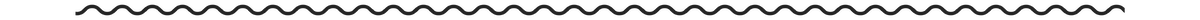 A single horizontal black wavy line on a white background, resembling a sinusoidal waveform or a decorative border.