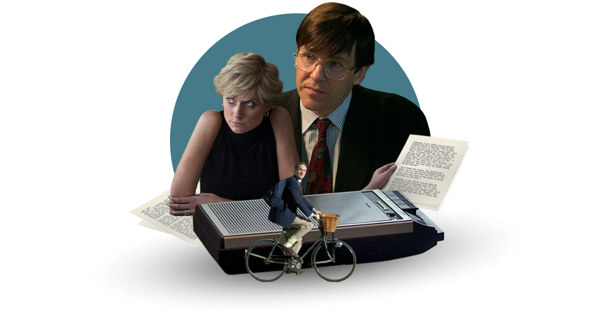 A collage that includes Andrew Morton Princess diana and the book he wrote