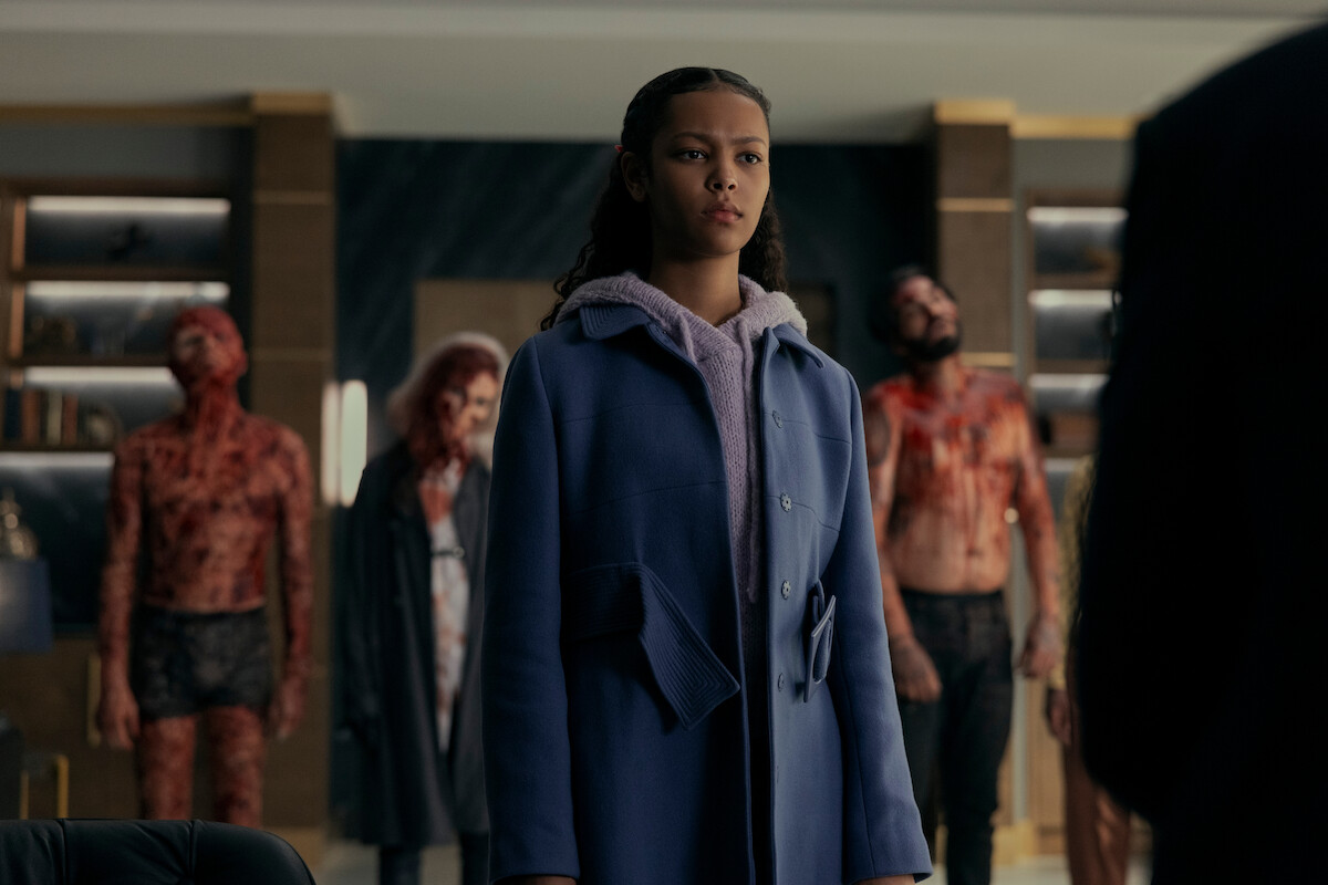 Kyliegh Curran as Lenore Usher in Episode 106 of ‘The Fall of the House of Usher’